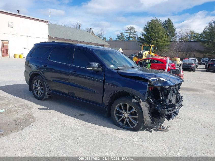 2017 Dodge Durango Gt Awd VIN: 1C4RDJDG2HC839621 Lot: 38947682