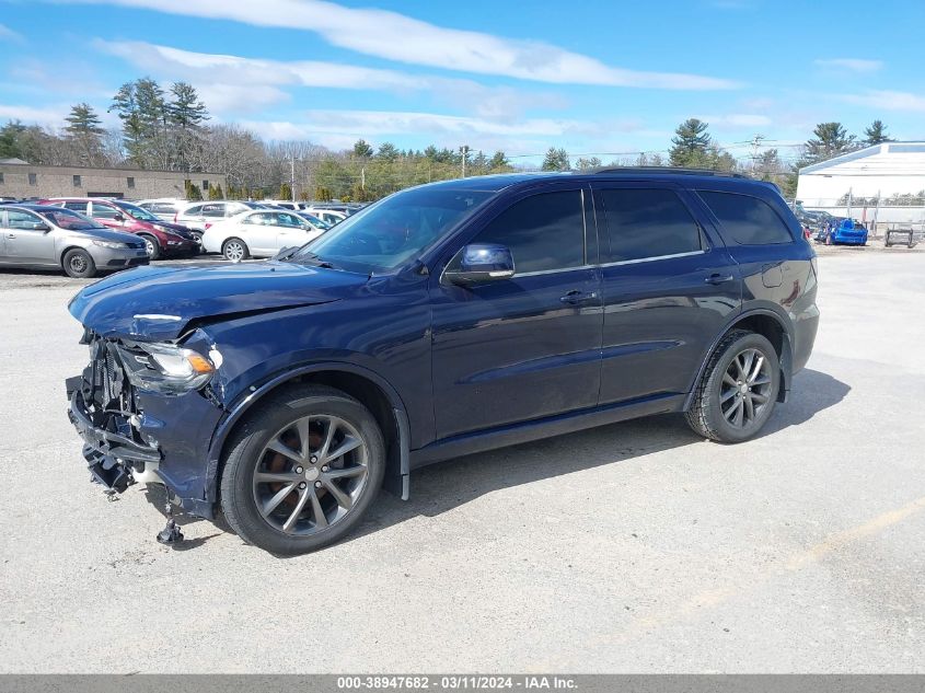 2017 Dodge Durango Gt Awd VIN: 1C4RDJDG2HC839621 Lot: 38947682