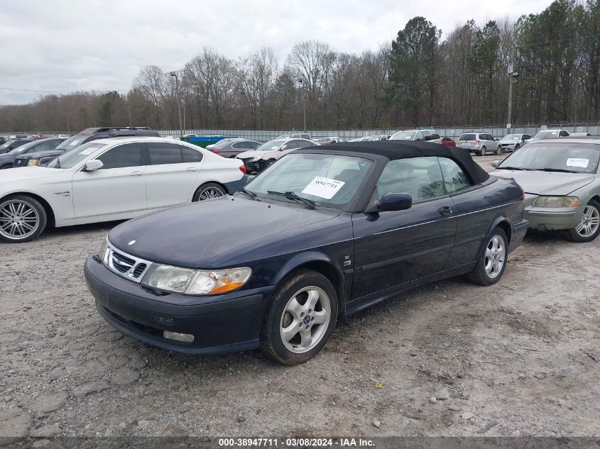 2001 Saab 9-3 Se VIN: YS3DF78K717016972 Lot: 38947711