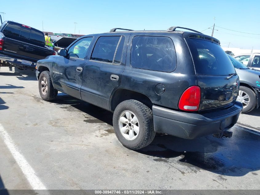 1999 Dodge Durango VIN: 1B4HR28Y0XF663930 Lot: 38947746