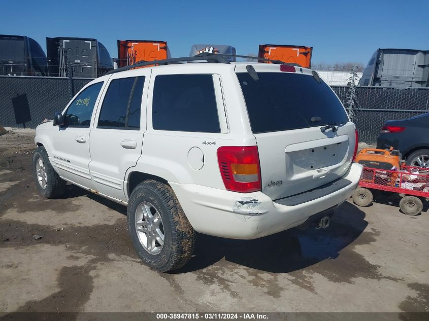 2000 Jeep Grand Cherokee Limited VIN: 1J4GW58N4YC271335 Lot: 38947815