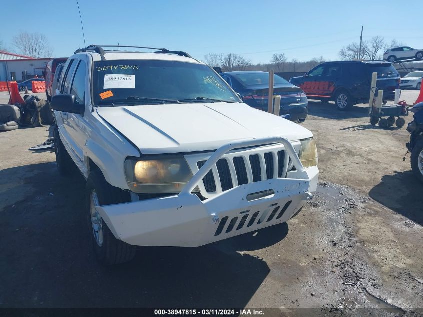 2000 Jeep Grand Cherokee Limited VIN: 1J4GW58N4YC271335 Lot: 38947815