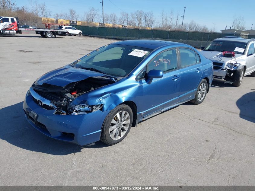 19XFA16819E032860 | 2009 HONDA CIVIC