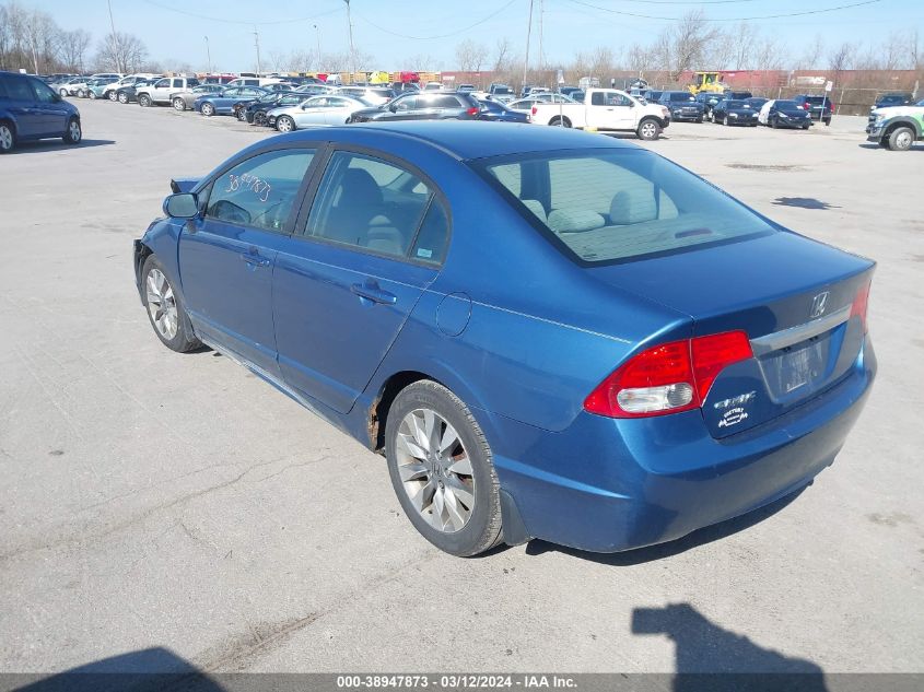 19XFA16819E032860 | 2009 HONDA CIVIC