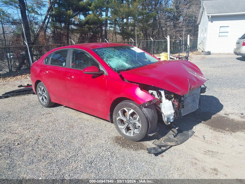 VIN 3KPF24AD7ME338070 2021 KIA FORTE LXS