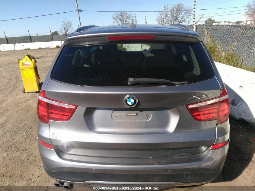 2016 BMW X3 xDrive35I VIN: 5UXWX7C58G0S16497 Lot: 38947953