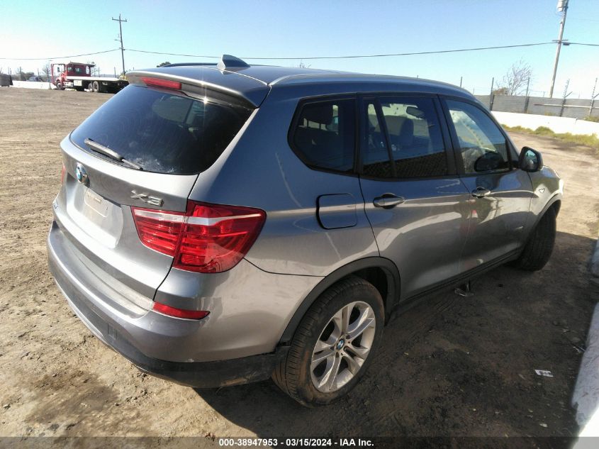 2016 BMW X3 xDrive35I VIN: 5UXWX7C58G0S16497 Lot: 38947953