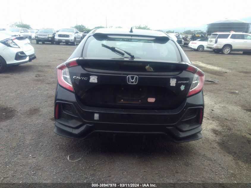 2021 Honda Civic Sport VIN: SHHFK7H48MU207908 Lot: 38947978