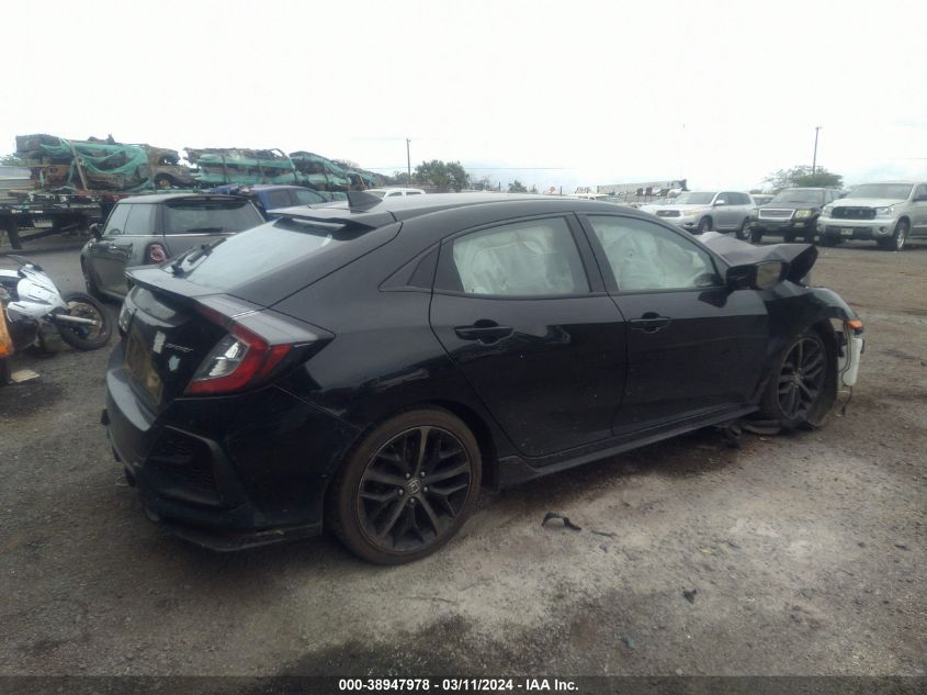 2021 Honda Civic Sport VIN: SHHFK7H48MU207908 Lot: 38947978