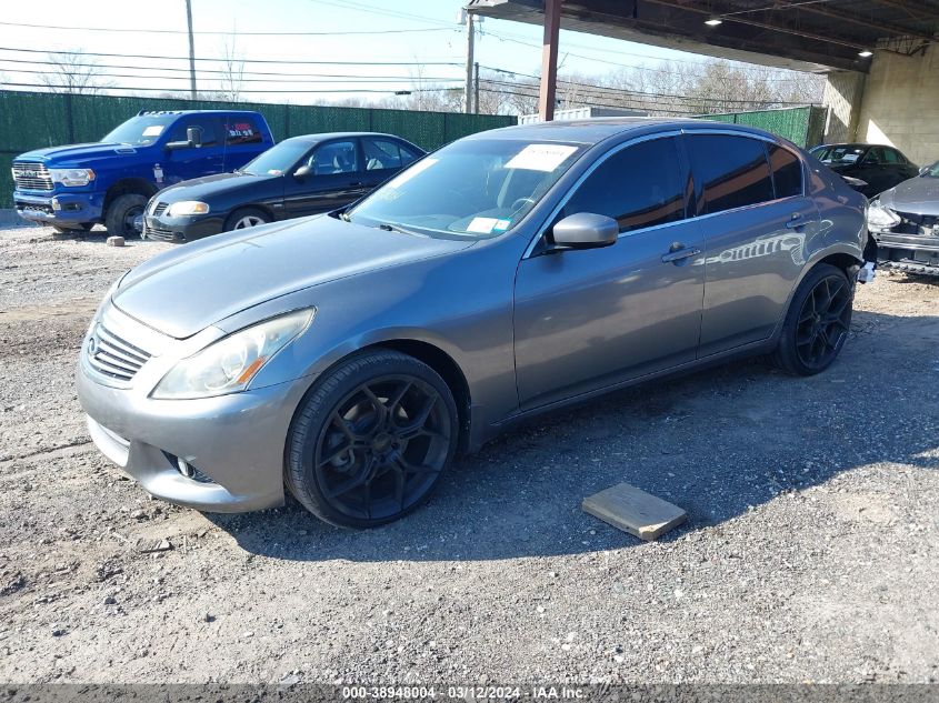 JN1CV6AR4DM764465 | 2013 INFINITI G37X