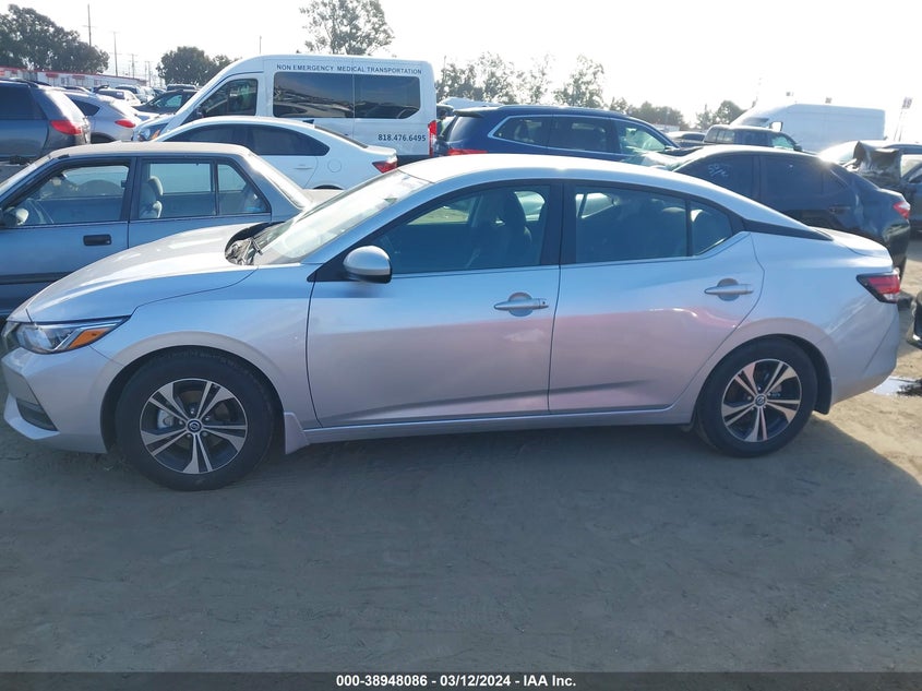 VIN 3N1AB8CV6PY247787 2023 NISSAN SENTRA SV