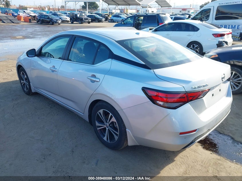 VIN 3N1AB8CV6PY247787 2023 NISSAN SENTRA SV