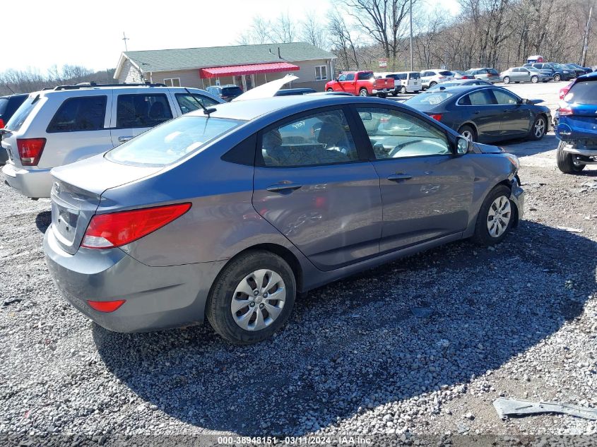 KMHCT4AE6GU068291 | 2016 HYUNDAI ACCENT