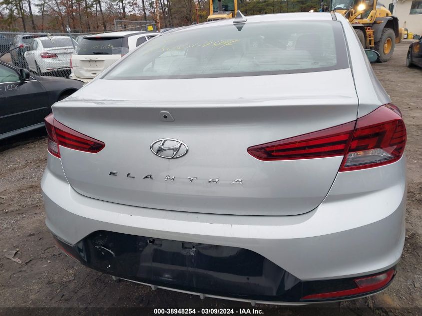 2019 Hyundai Elantra Sel VIN: 5NPD84LF6KH470489 Lot: 38948254