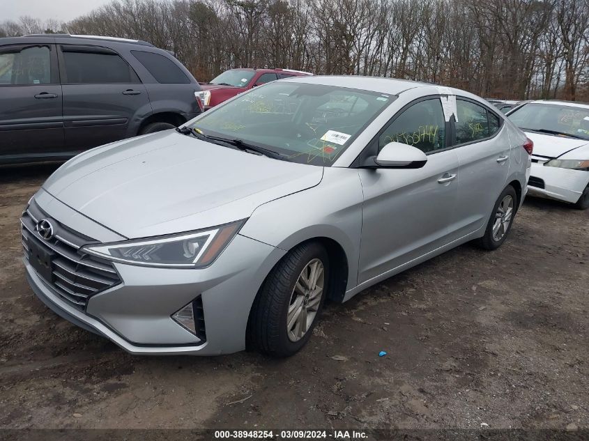 2019 Hyundai Elantra Sel VIN: 5NPD84LF6KH470489 Lot: 38948254