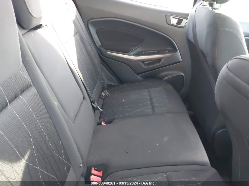 VIN MAJ6S3GLXMC398317 2021 FORD ECOSPORT SE