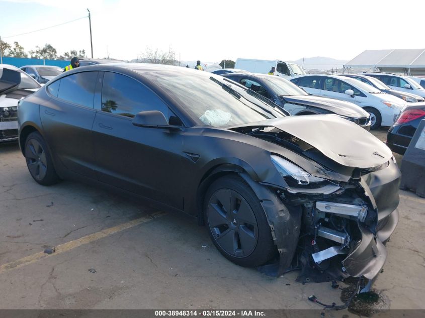 2022 TESLA MODEL 3 - 5YJ3E1EA2NF359803