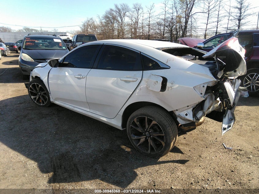 VIN 2HGFC2F81KH549247 2019 HONDA CIVIC SPORT