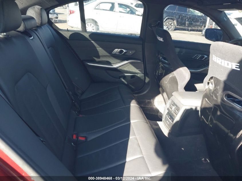 2022 BMW M3 3.0L I-6 DI, DOHC, V(VIN: WBS43AY08NFN14713