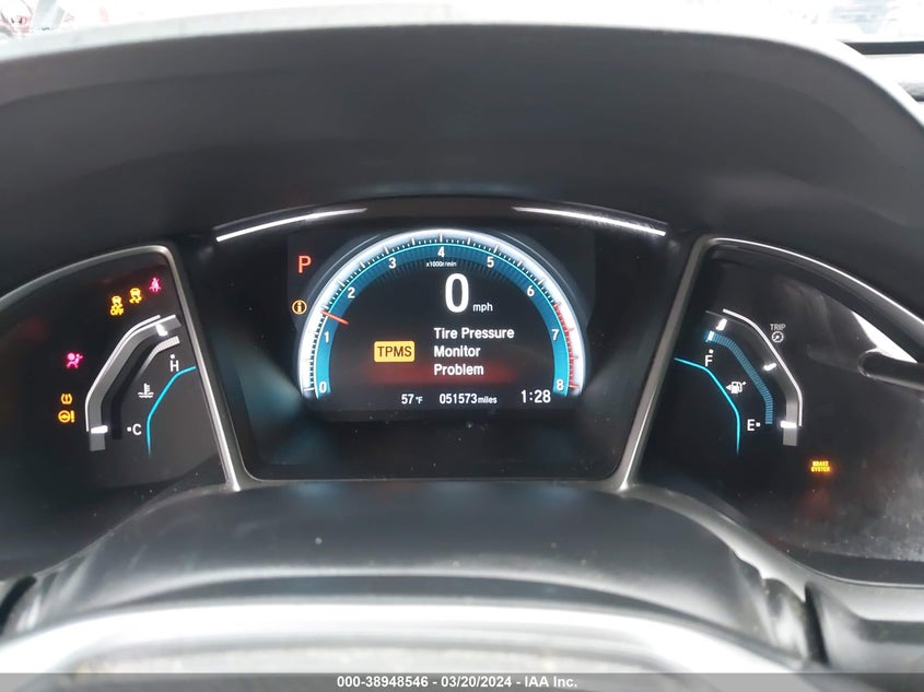 2018 HONDA CIVIC EX-L - 2HGFC1F73JH642786