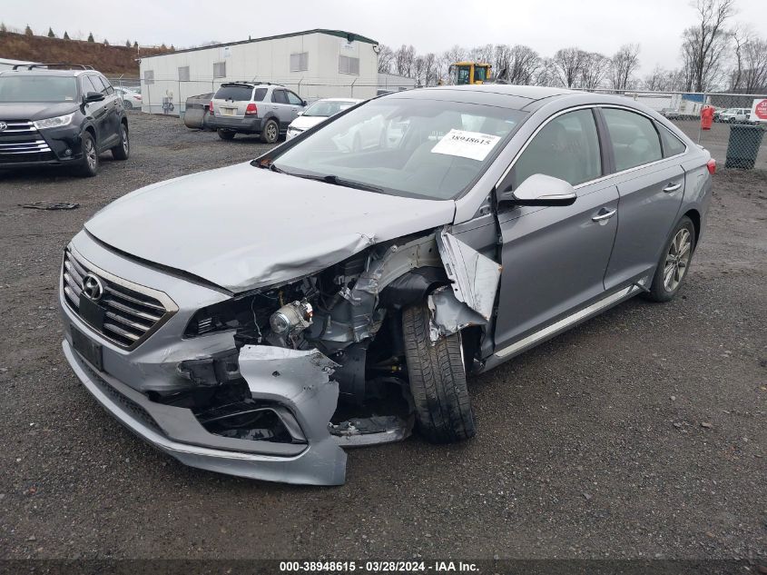 2016 Hyundai Sonata Limited VIN: 5NPE34AF2GH434540 Lot: 38948615