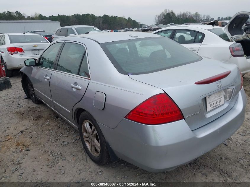 2006 Honda Accord 2.4 Ex VIN: 1HGCM568X6A113759 Lot: 38948687