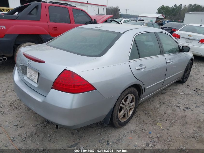 2006 Honda Accord 2.4 Ex VIN: 1HGCM568X6A113759 Lot: 38948687