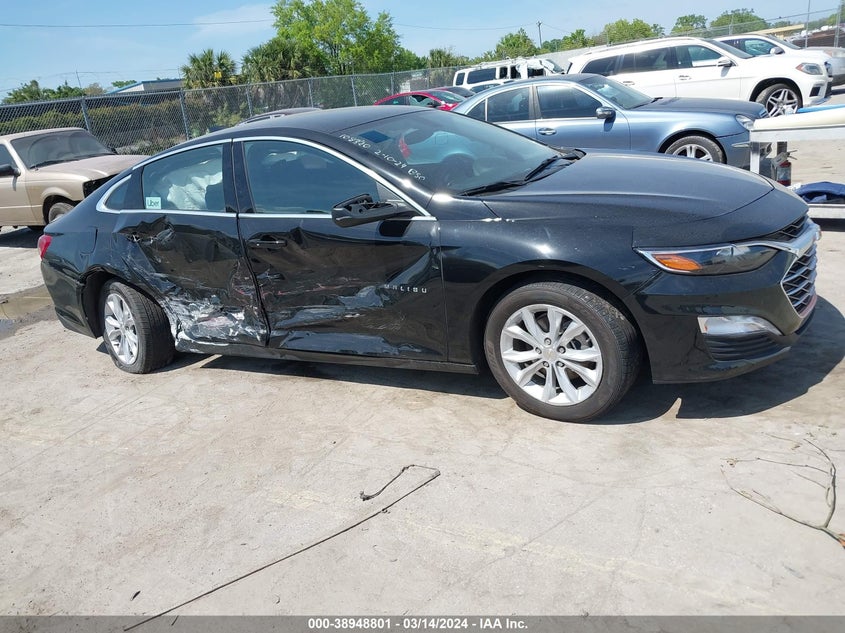 VIN 1G1ZD5ST1NF108320 2022 CHEVROLET MALIBU FWD LT