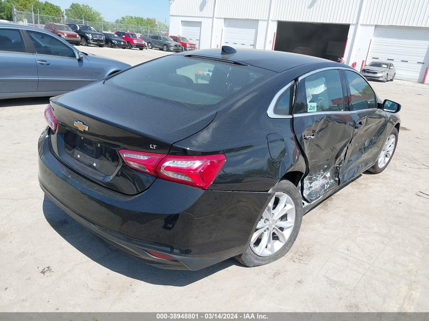 VIN 1G1ZD5ST1NF108320 2022 CHEVROLET MALIBU FWD LT
