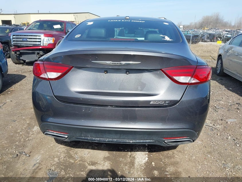 2015 CHRYSLER 200 VIN: 1C3CCCBB5FN713268
