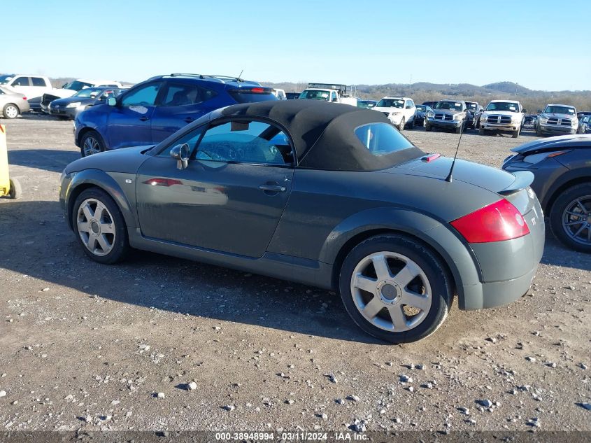 2002 Audi Tt 1.8L VIN: TRUTC28N121011222 Lot: 38948994