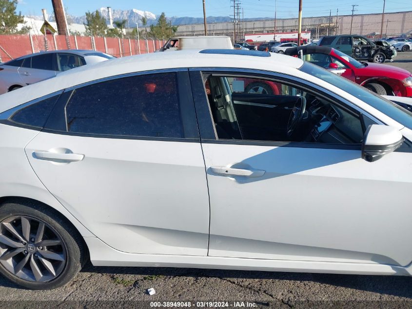 2019 Honda Civic Ex VIN: 19XFC1F36KE216373 Lot: 38949048