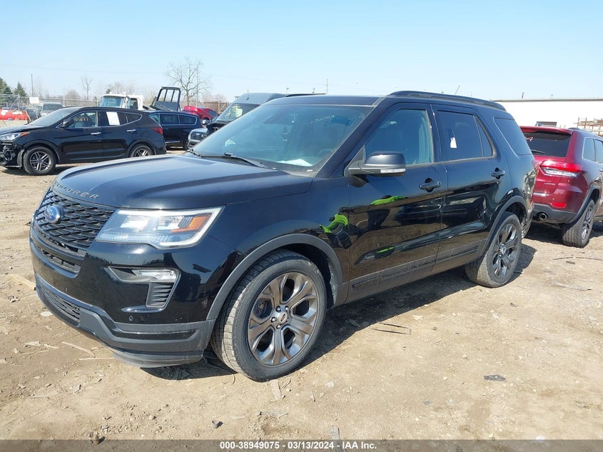 2018 FORD EXPLORER SPORT - 1FM5K8GTXJGB64357