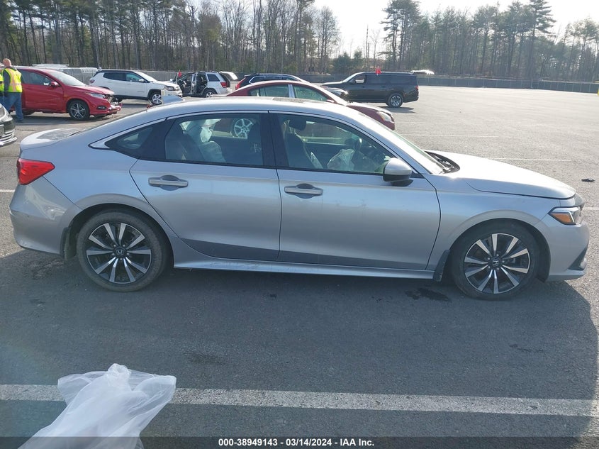 VIN 2HGFE1F7XPH320214 2023 HONDA CIVIC EX