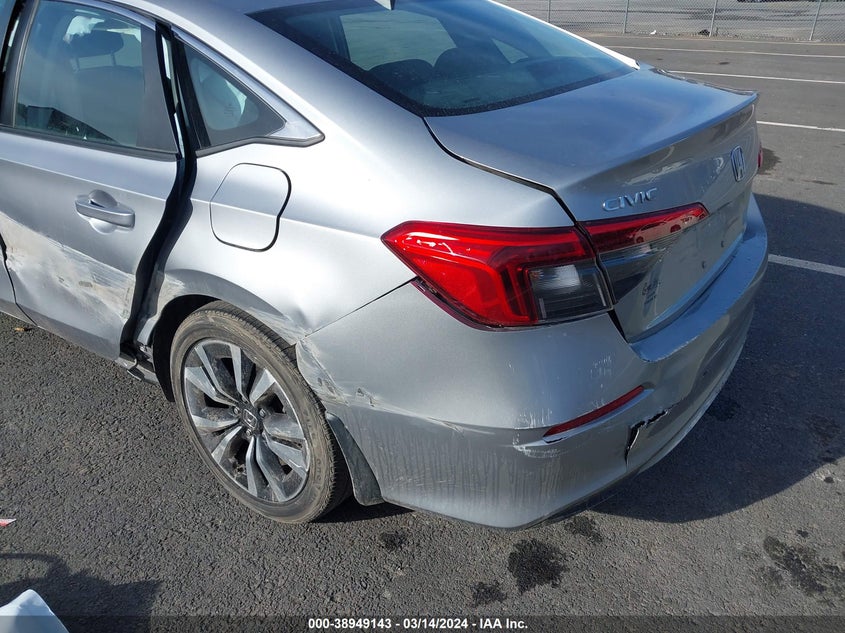 VIN 2HGFE1F7XPH320214 2023 HONDA CIVIC EX