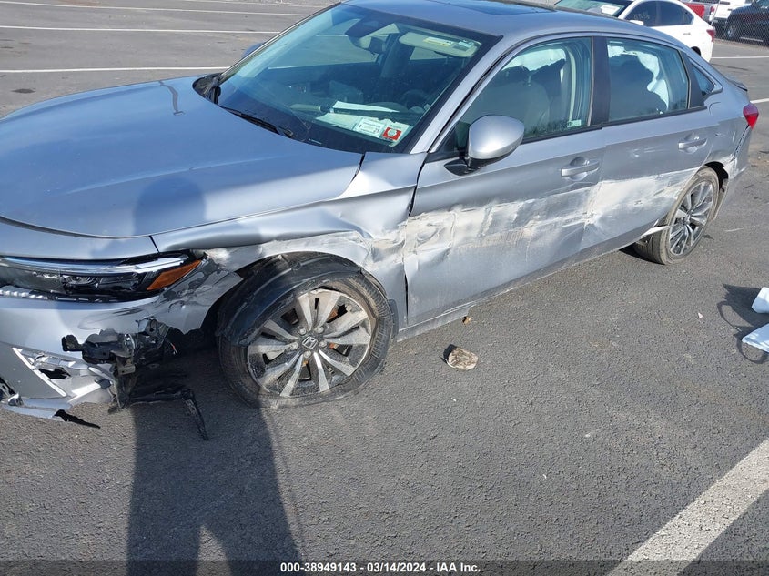 VIN 2HGFE1F7XPH320214 2023 HONDA CIVIC EX