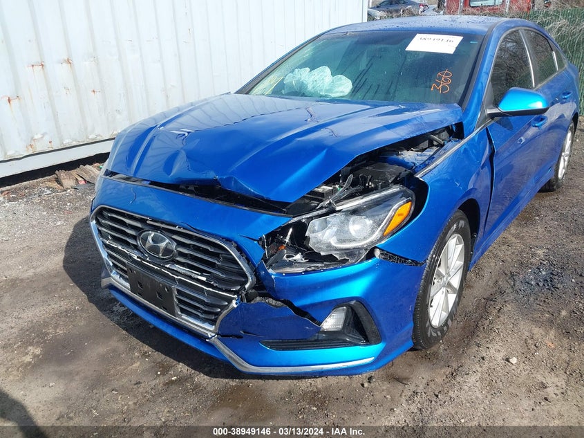 VIN 5NPE24AF6KH770445 2019 HYUNDAI SONATA SE