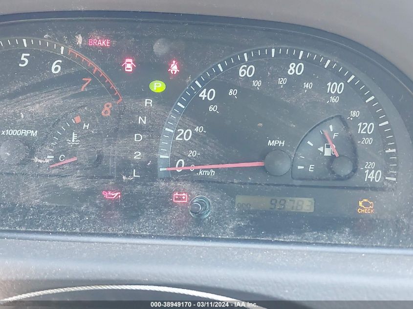 4T1BE32K934703759 2003 Toyota Camry Le/Xle/Se