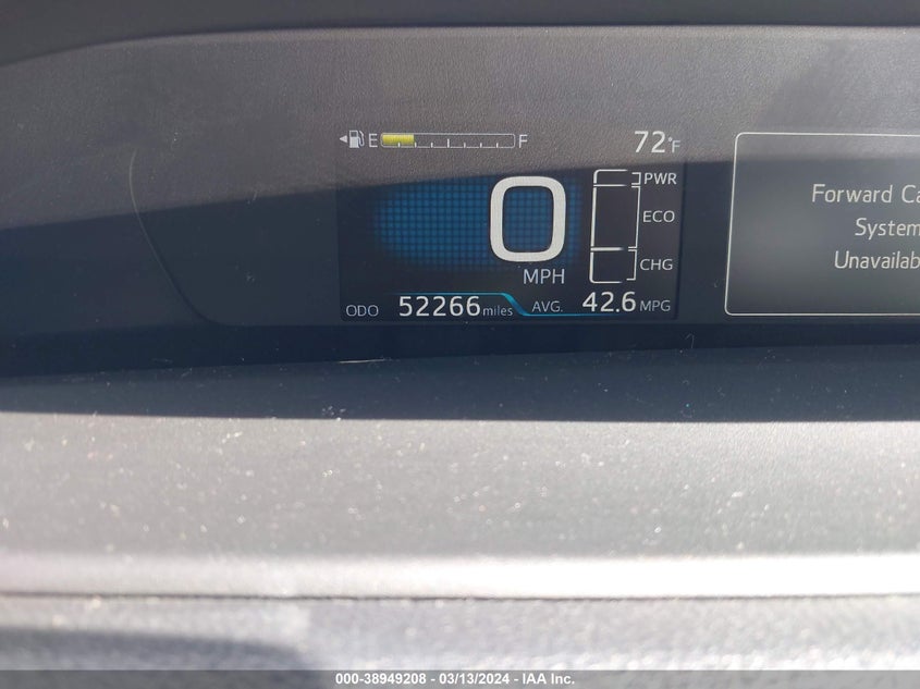 2018 TOYOTA PRIUS - JTDKBRFU1J3082287