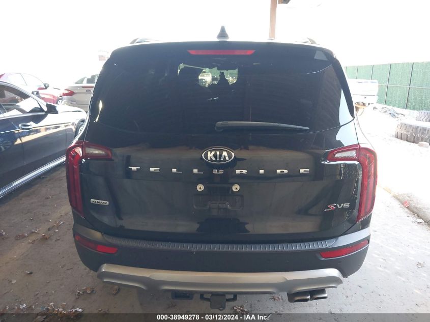 2021 Kia Telluride S VIN: 5XYP6DHC1MG100790 Lot: 38949278