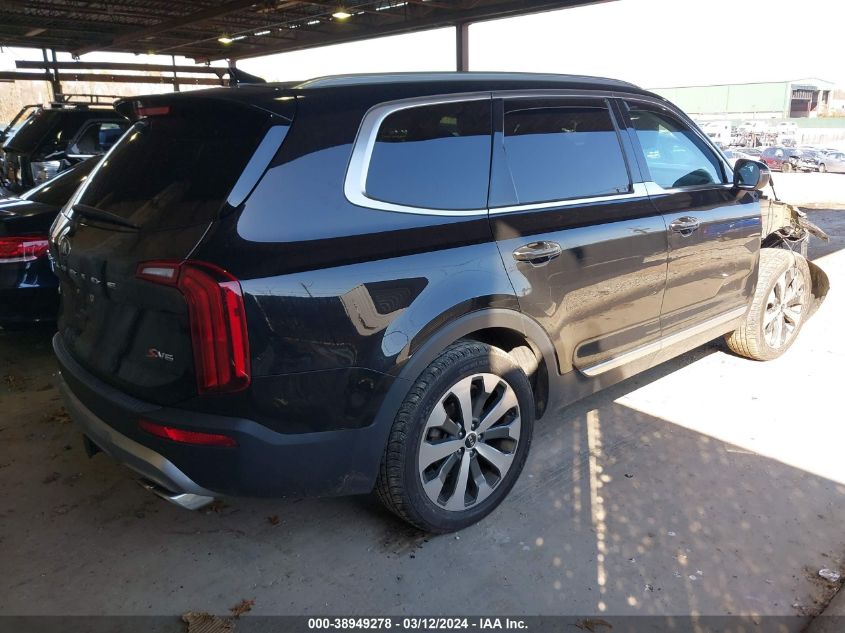 2021 Kia Telluride S VIN: 5XYP6DHC1MG100790 Lot: 38949278