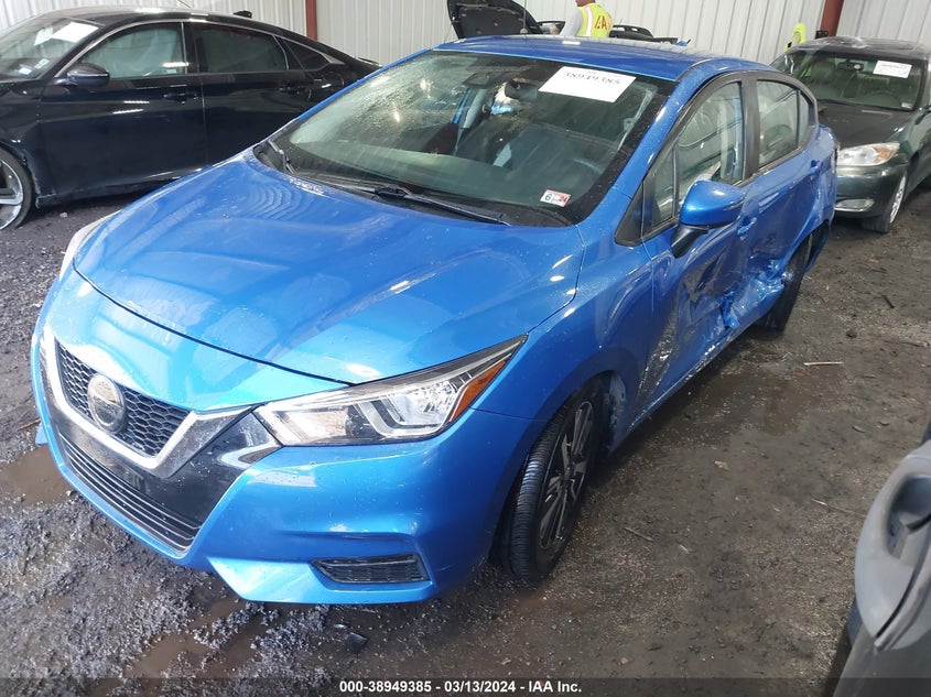 2021 NISSAN VERSA SV XTRONIC CVT - 3N1CN8EV2ML828600
