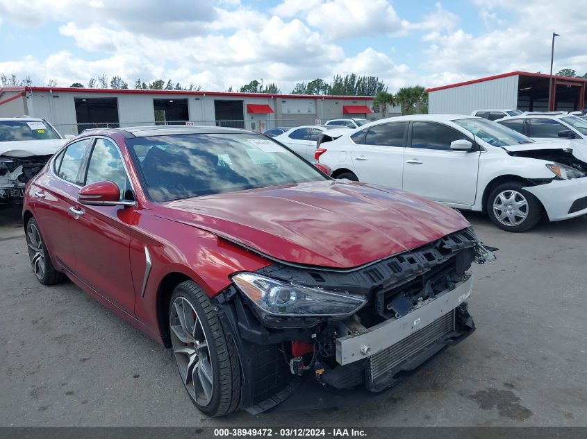 2019 Genesis G70 3.3T Advanced VIN: KMTG74LE8KU026822 Lot: 38949472