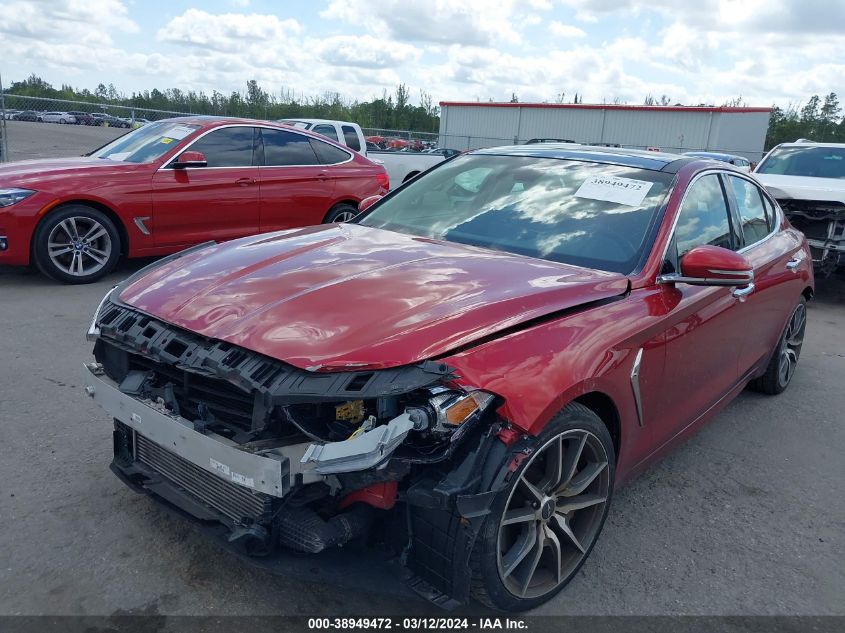 2019 Genesis G70 3.3T Advanced VIN: KMTG74LE8KU026822 Lot: 38949472