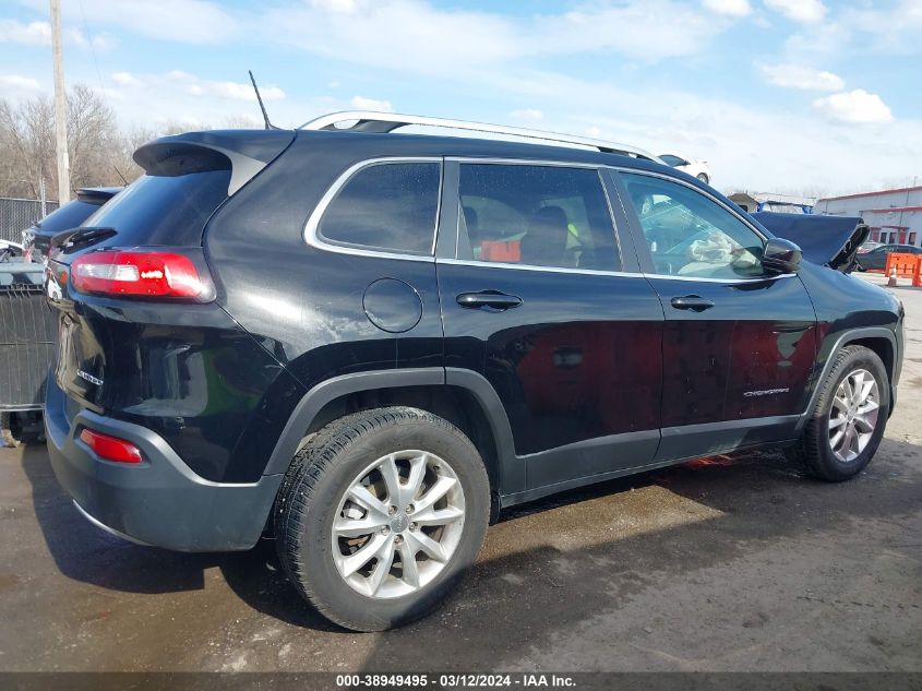 2017 Jeep Cherokee Limited Fwd VIN: 1C4PJLDB9HW521994 Lot: 38949495