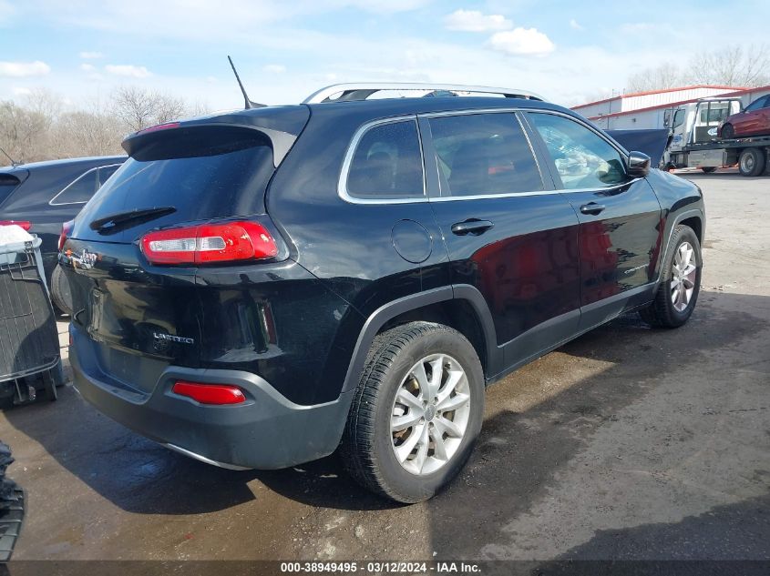 2017 Jeep Cherokee Limited Fwd VIN: 1C4PJLDB9HW521994 Lot: 38949495