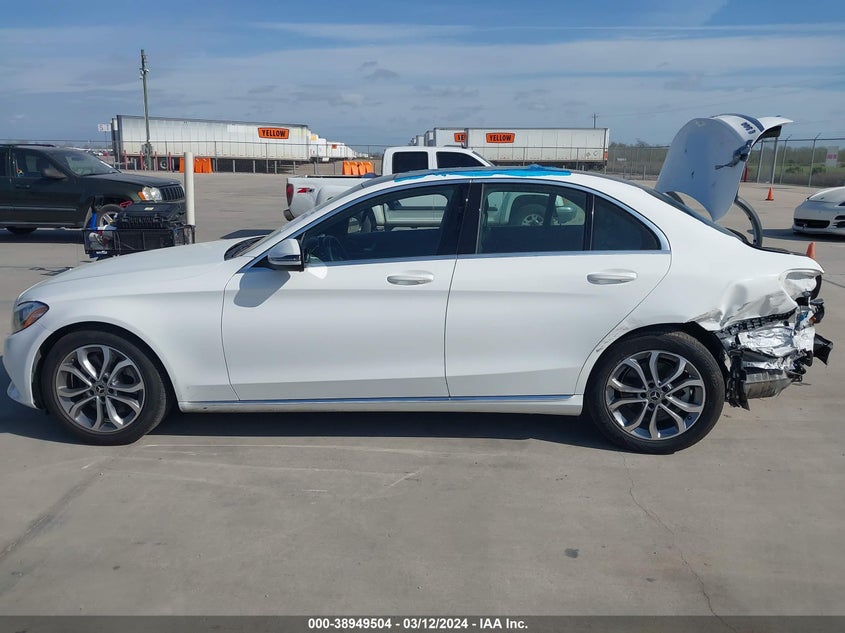 2018 MERCEDES-BENZ C 300 VIN: WDDWF4JB3JR409046