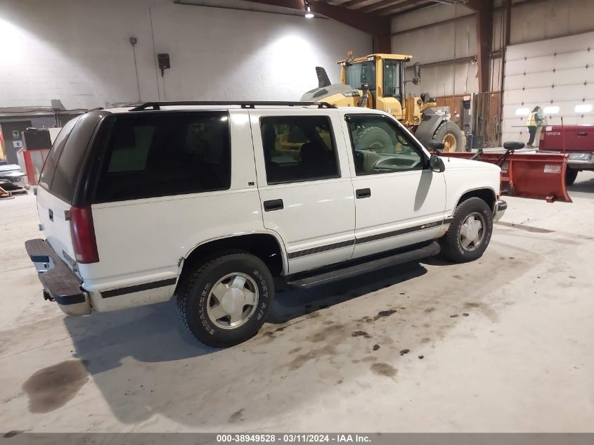 1996 Chevrolet Tahoe K1500 VIN: 1GNEK13R9TJ311738 Lot: 38949528