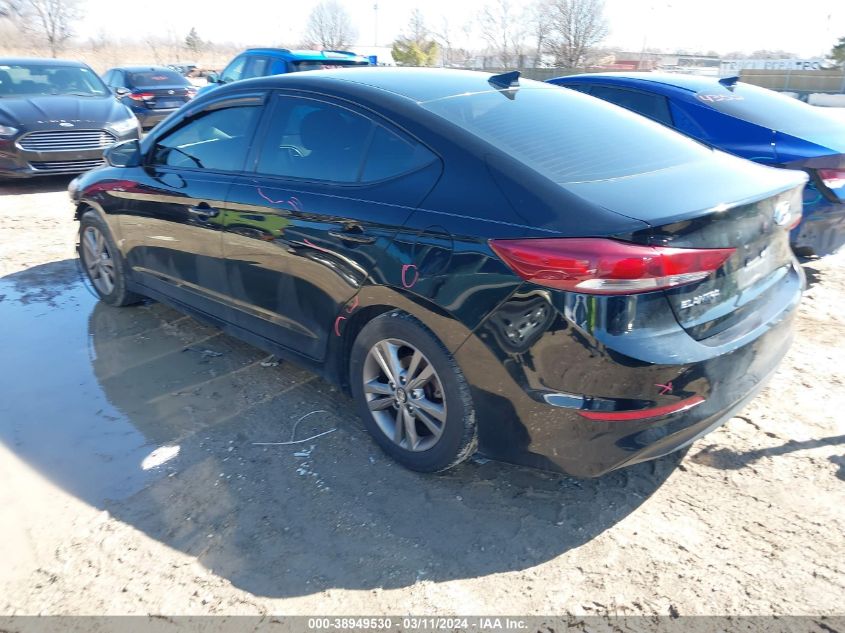 2018 Hyundai Elantra Sel VIN: KMHD84LF5JU702872 Lot: 38949530