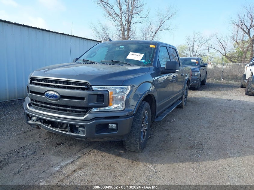 VIN 1FTEW1CPXJFB49095 2018 FORD F-150 XLT